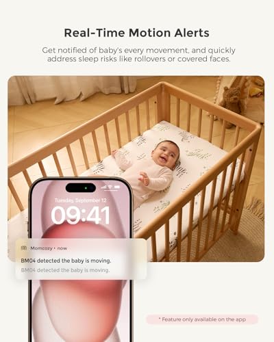 BM04 Smart WiFi Baby Monitor with 2 Cameras