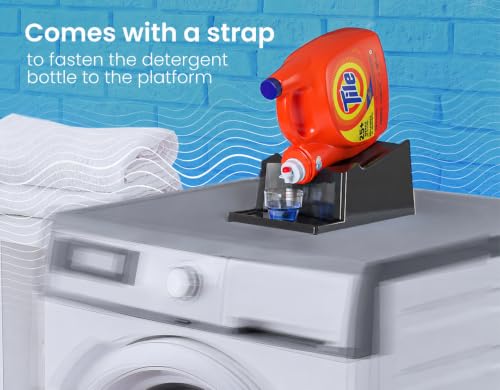Liquid Laundry Detergent Holder Stand with Drip Tray (2 Count)