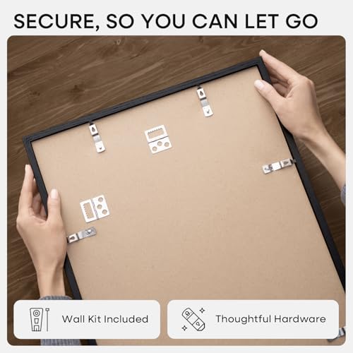 26.75x19.25 Black Oak Puzzle Picture Frame