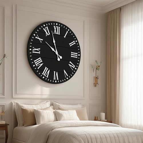 35.5" Large Wall Clock