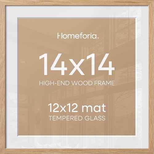 14x14 Natural Oak Picture Frame