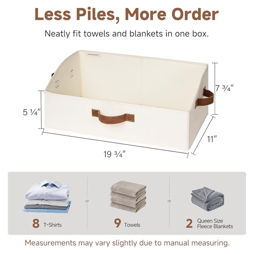 Closet Storage Bins Trapezoid (3 Count)