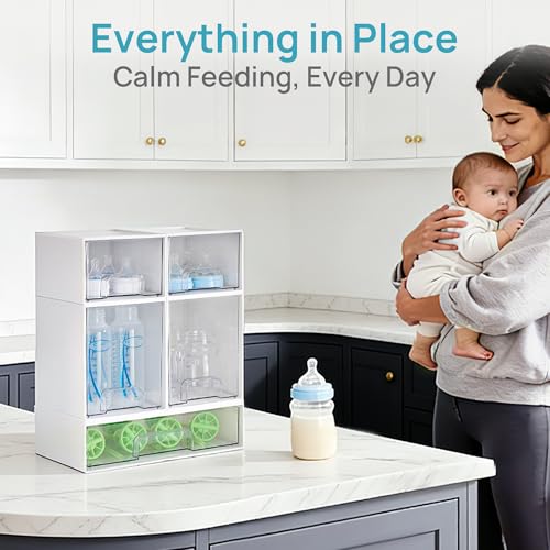 Stackable Storage Drawers Set of 5 (5 Count)