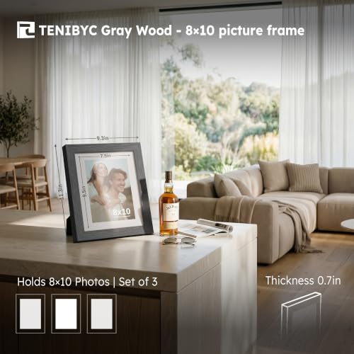8x10 Picture Frame 3 Pack (3 Count)
