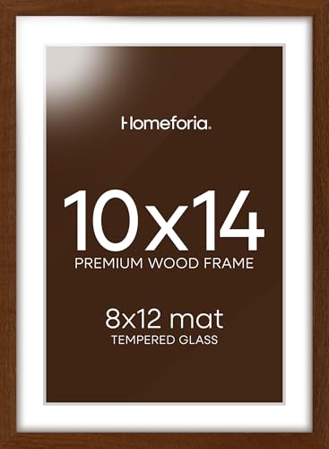 10x14 Brown Oak Picture Frame (3 Count)
