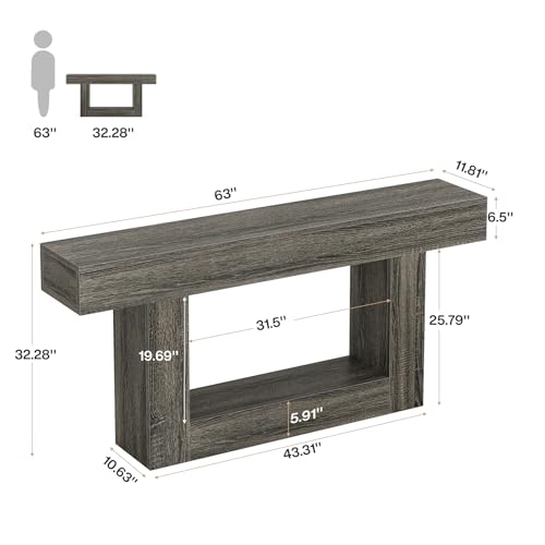 63" Console Table