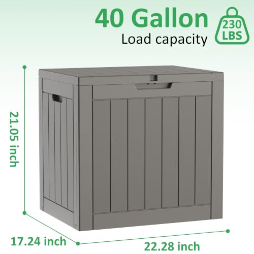 40 Gallon Lockable Outdoor Deck Box