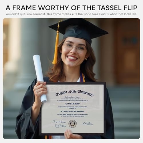 11x14 White Oak Diploma Frame (3 Count)