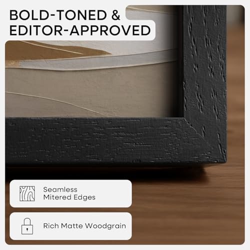 17x24 Black Oak Picture Frame (2 Count)