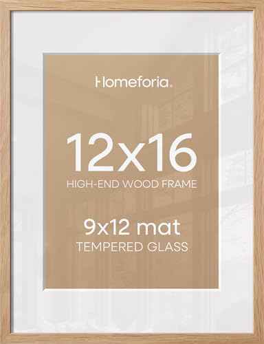 12x16 Natural Oak Picture Frame (2 Count)