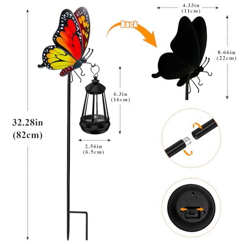 Solar Garden Light Outdoor (2 Count)