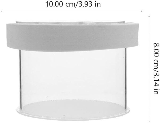 Box Fish Tank Box Fish Separator Spawning Incubator Aquarium Breeding Tank Aquarium Incubator Betta Tank Floating White Acrylic Small