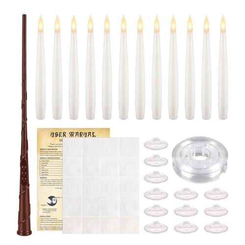 Floating Candles with Magic Wand Remote