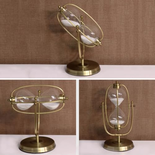 Golden Embossed Hourglass Timer