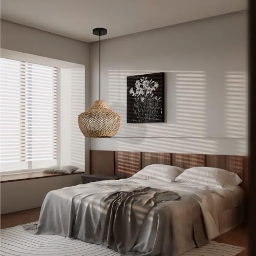Woven Seagrass Pendant Light (2 Count)