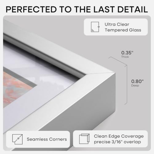 17x24 Silver Picture Frame