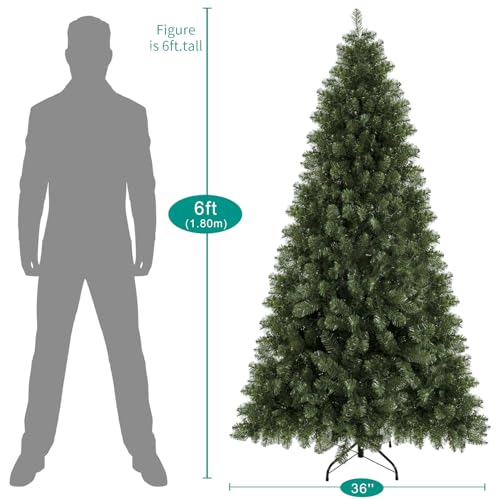 Lucille 6 ft Unlit Artificial Christmas Tree