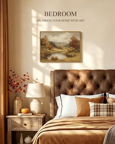 Framed Fall Wall Art Decor