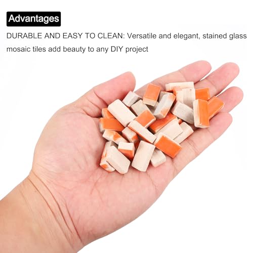 250g Ceramic Mosaic Tiles for Crafts Bulk