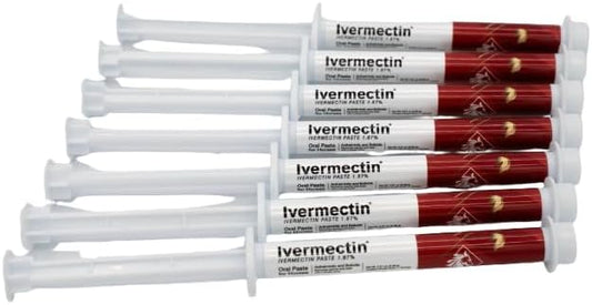 Ivermectin for Horses & Sheep 1.87% Concentration, 6cc, 7 Pack
