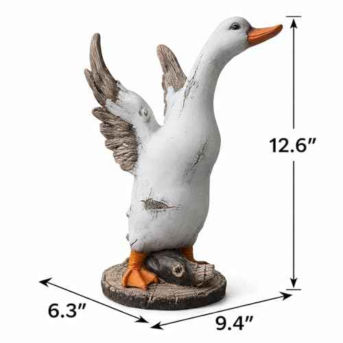 Funny Duck Garden Statue