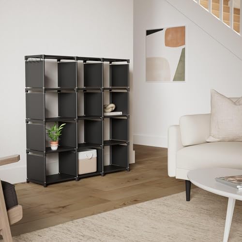 Book Shelf 12 Cube Storage Organizer