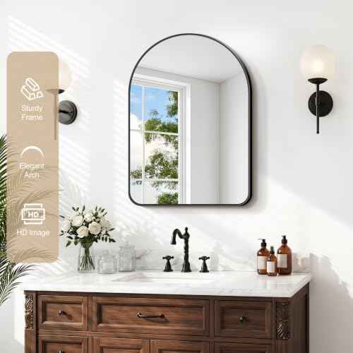 Arched Bathroom Vanity Mirror