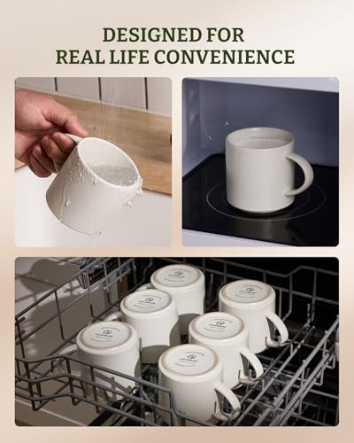 Coffee Mugs Set of 6 (78 Count)