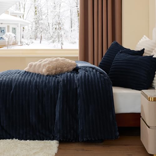 Fleece California King Comforter Set
