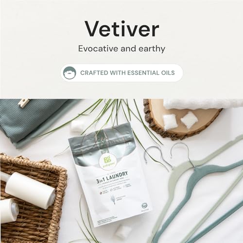 3-in-1 Laundry Detergent Pods, 24 Count, Vetiver