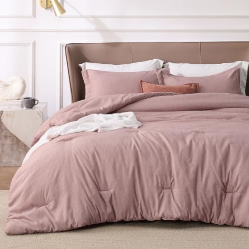 Dusty Pink Full Size Comforter Set