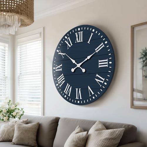 35.5" Large Wall Clock