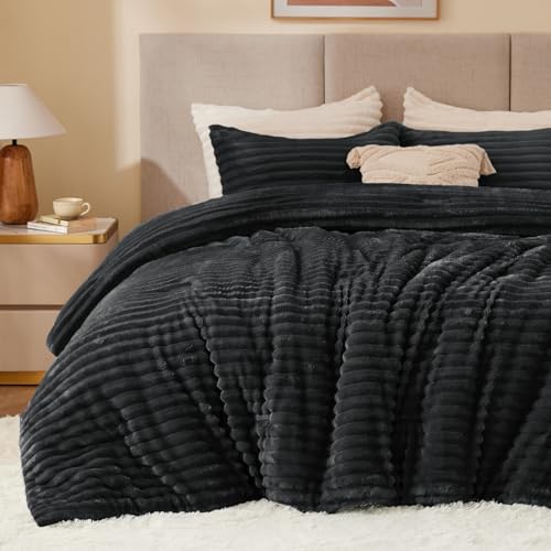 Fleece California King Comforter Set