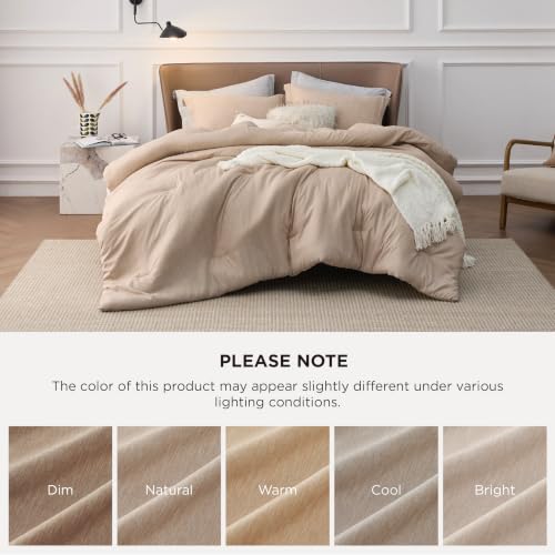 Sand King Size Comforter Set