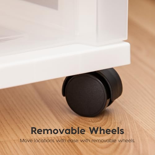 6 Drawer Rolling Storage Cart