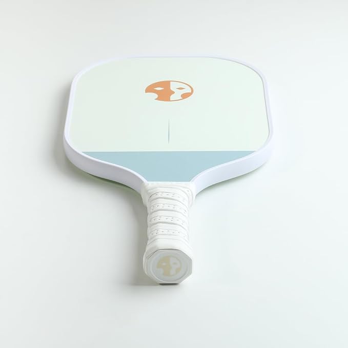 HELIOS Beginner Pickleball Paddle Set of 2 | Includes Rust & Misty Paddles | Particle-Printed Carbon Fiber with 13mm Reactive Core | 8oz, Ideal for Beginners | USAP Approved