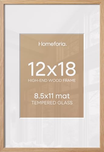 12x18 Natural Oak Picture Frame