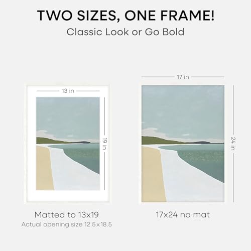 17x24 White Oak Picture Frame (2 Count)