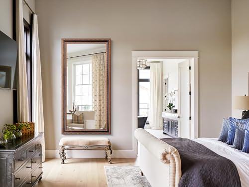 60.5" X 31" Vintage Full Length Bedroom Mirror