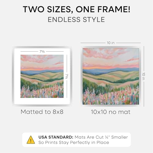 10x10 Silver Picture Frame (2 Count)