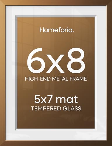 6x8 Bronze Picture Frame (2 Count)