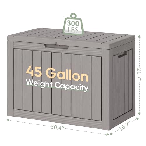 45 Gallon Outdoor Storage Box