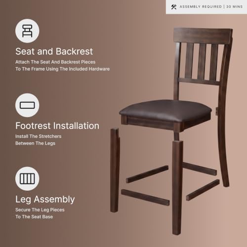 Haddigan Counter Height Bar Stool (2 Count)