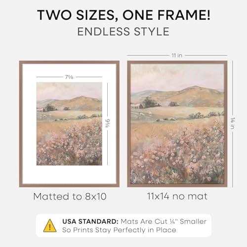 11x14 Mocha Picture Frame