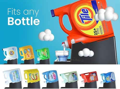 Liquid Laundry Detergent Holder Stand with Drip Tray (2 Count)