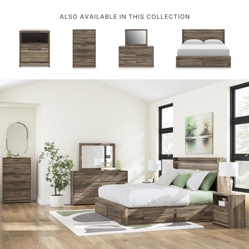 Jusika King Panel Storage Bed Frame