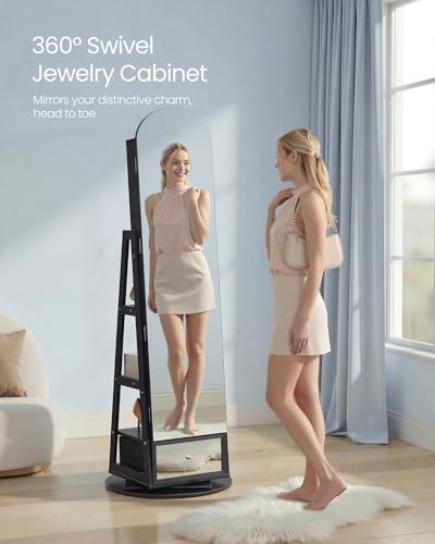 360° Swivel Jewelry Cabinet