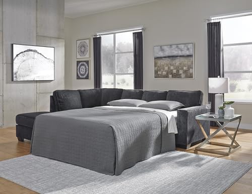 L Shaped Pull Out Sectional Couch (2 Count)