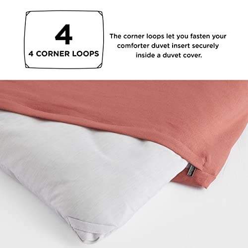 Grayish White Cal King Comforter Set