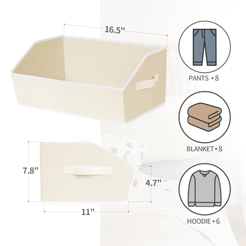 Closet Organizers and Storage Bins (8 Count)